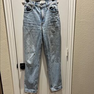 Abercrombie & Fitch Light Blue Straight Leg Jeans
